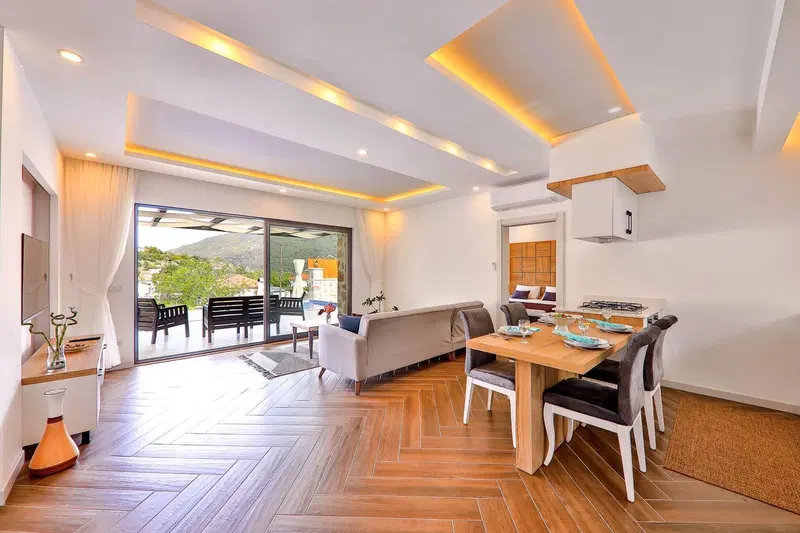 Sarıbelen’de korunaklı havuzlu kiralık villa, fotoğraf 25