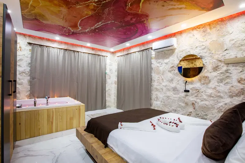 Sarıbelen’de balayı kiralık villa, fotoğraf 48