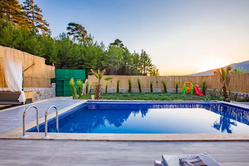 Sarıbelen’de jakuzili kiralık villa, fotoğraf 2