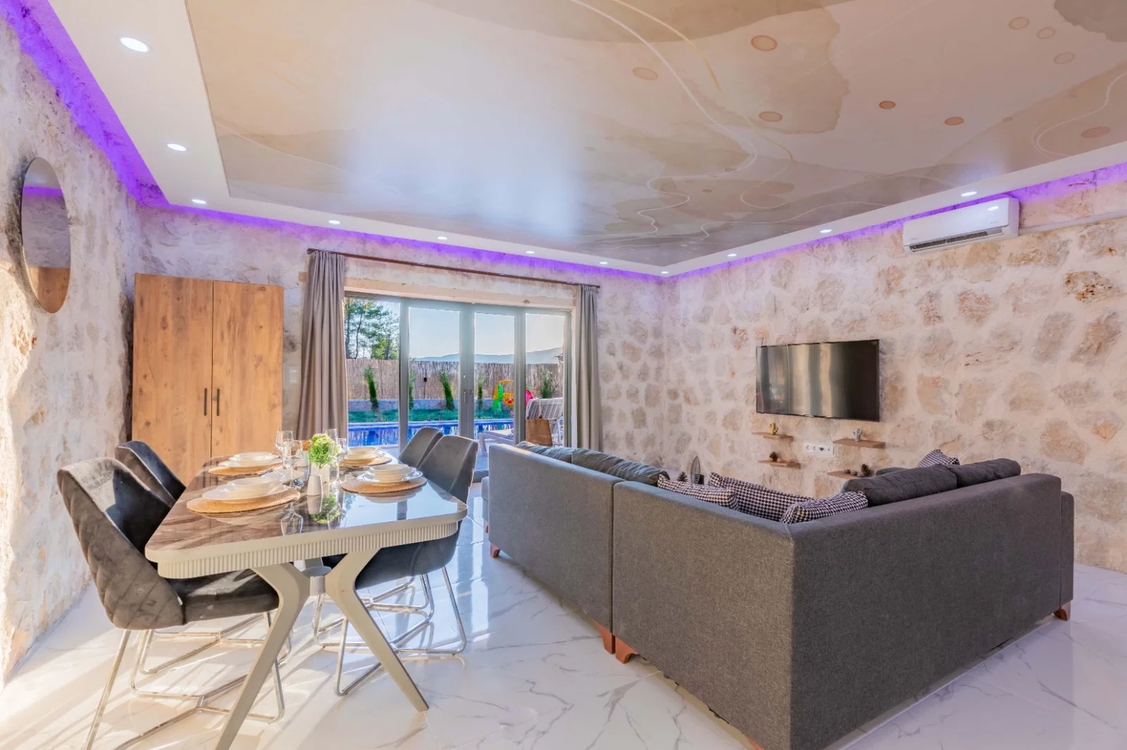 Sarıbelen’de jakuzili kiralık villa, fotoğraf 26