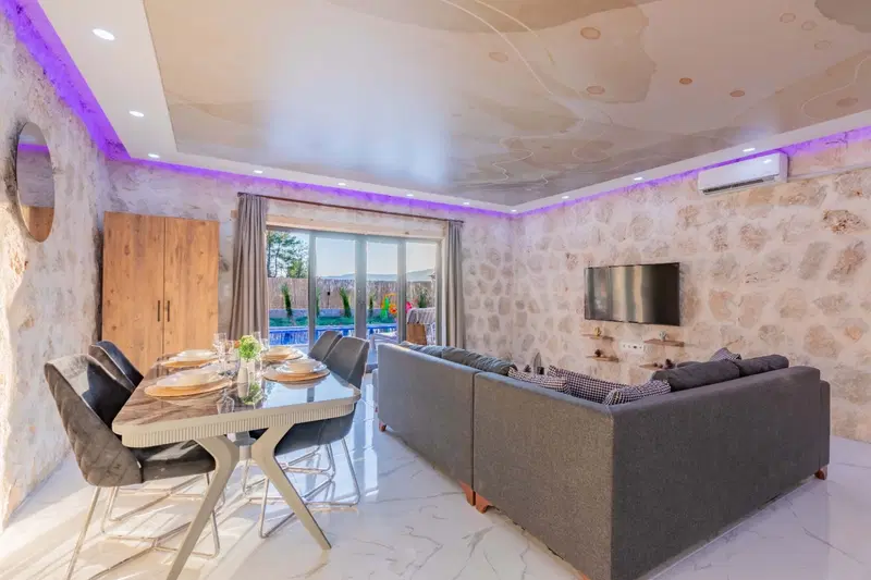 Sarıbelen’de jakuzili kiralık villa, fotoğraf 26