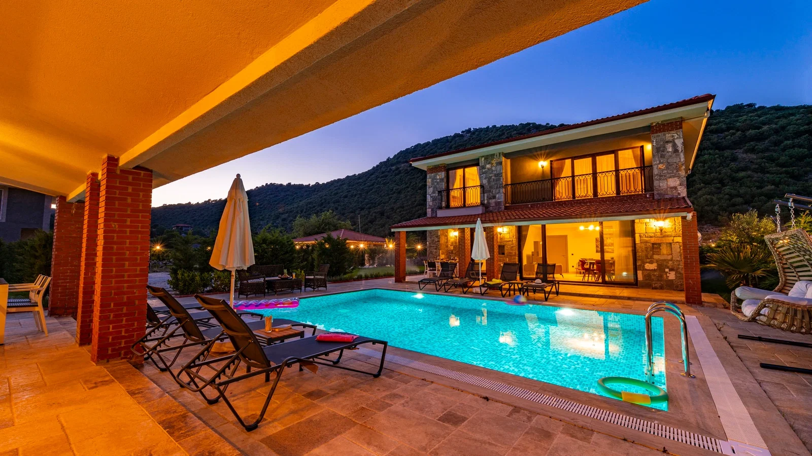 Fethiye’de merkeze yakın kiralık villa, fotoğraf 24