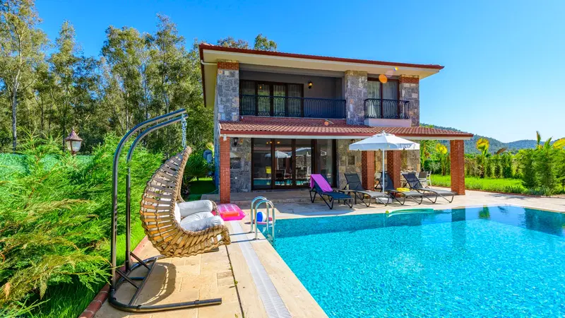 Fethiye’de özel havuzlu kiralık villa, fotoğraf 10