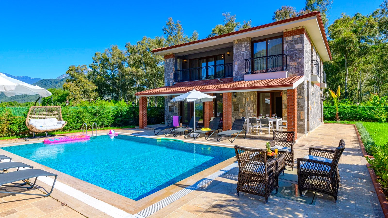 Fethiye’de bahçeli kiralık villa, fotoğraf 6