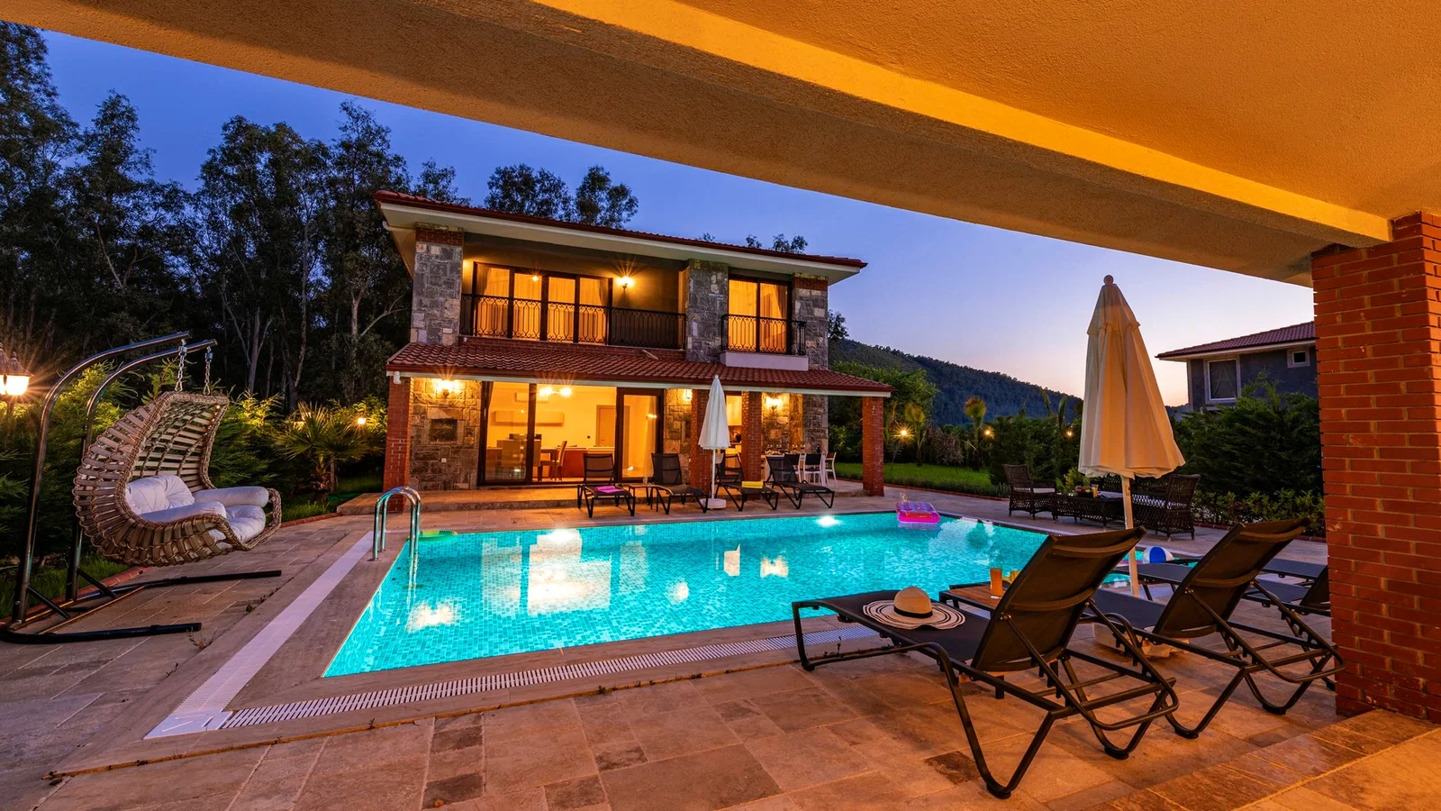Fethiye’de bahçeli kiralık villa, fotoğraf 21