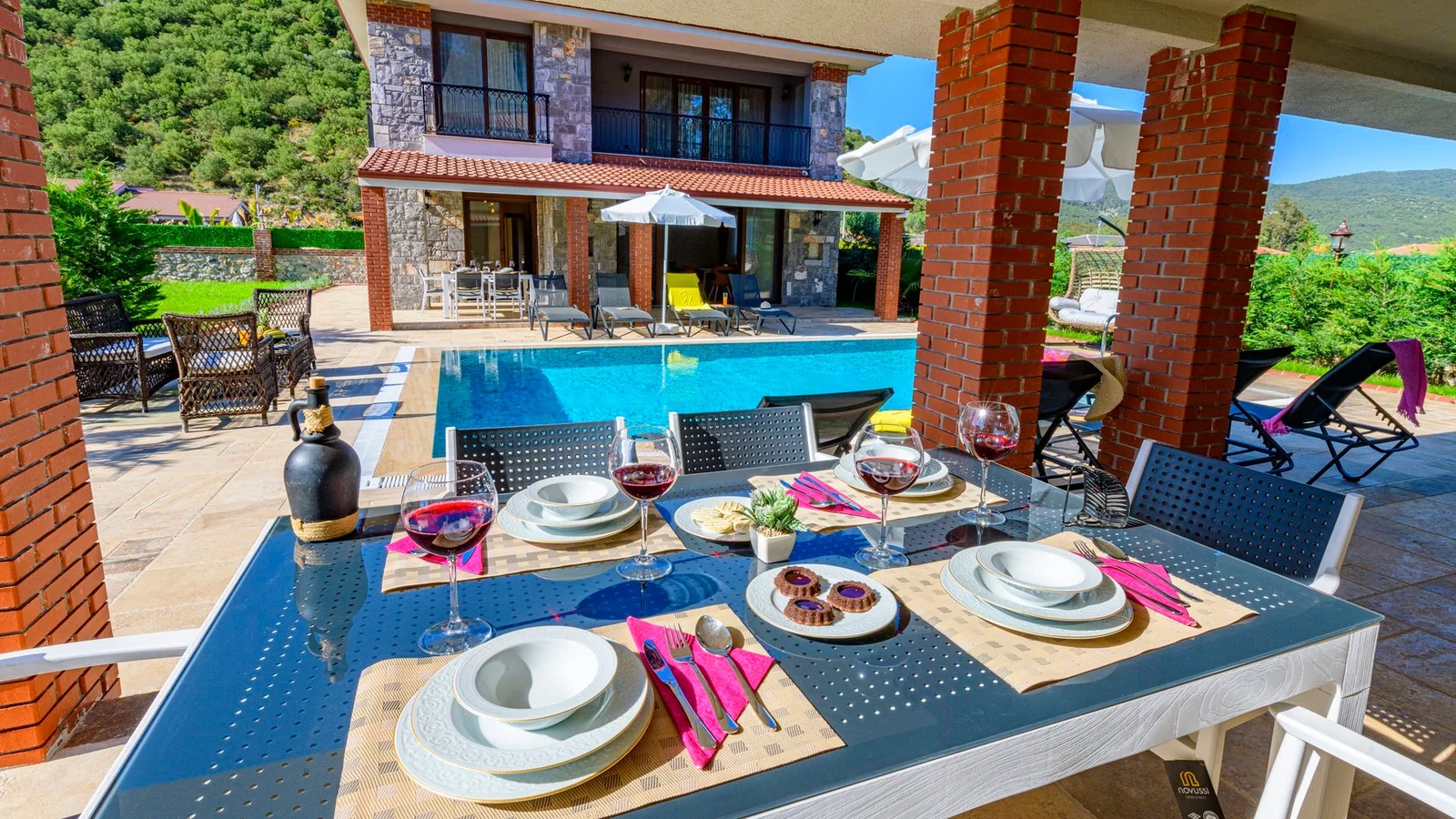 Fethiye’de bahçeli kiralık villa, fotoğraf 16