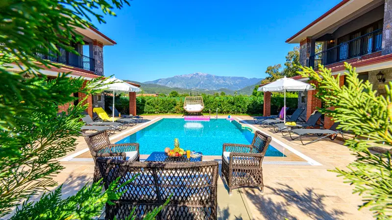 Fethiye’de bahçeli kiralık villa, fotoğraf 17