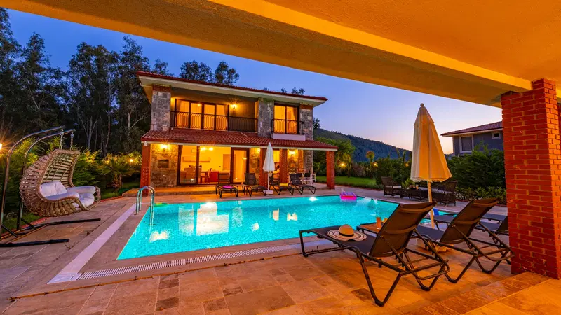 Fethiye’de özel havuzlu kiralık villa, fotoğraf 22