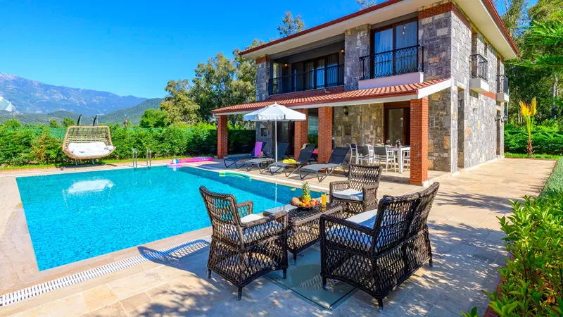 Fethiye’de özel havuzlu kiralık villa, fotoğraf 14
