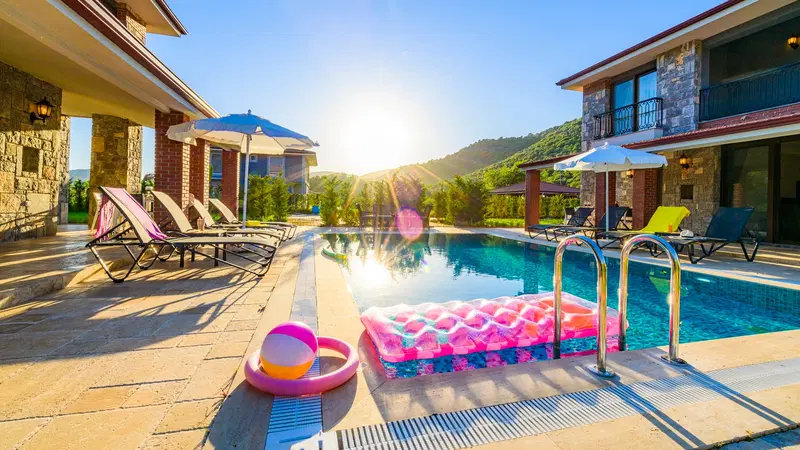 Fethiye’de bahçeli kiralık villa, fotoğraf 9