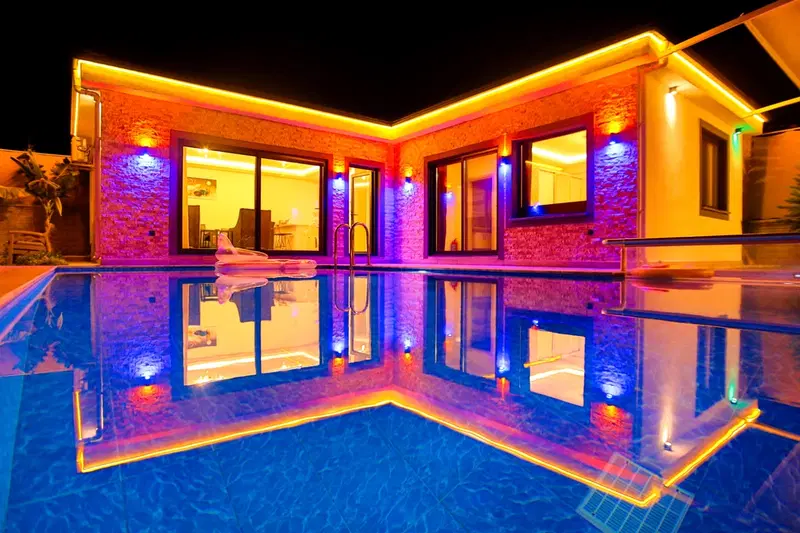 Fethiye’de jakuzili kiralık villa, fotoğraf 20