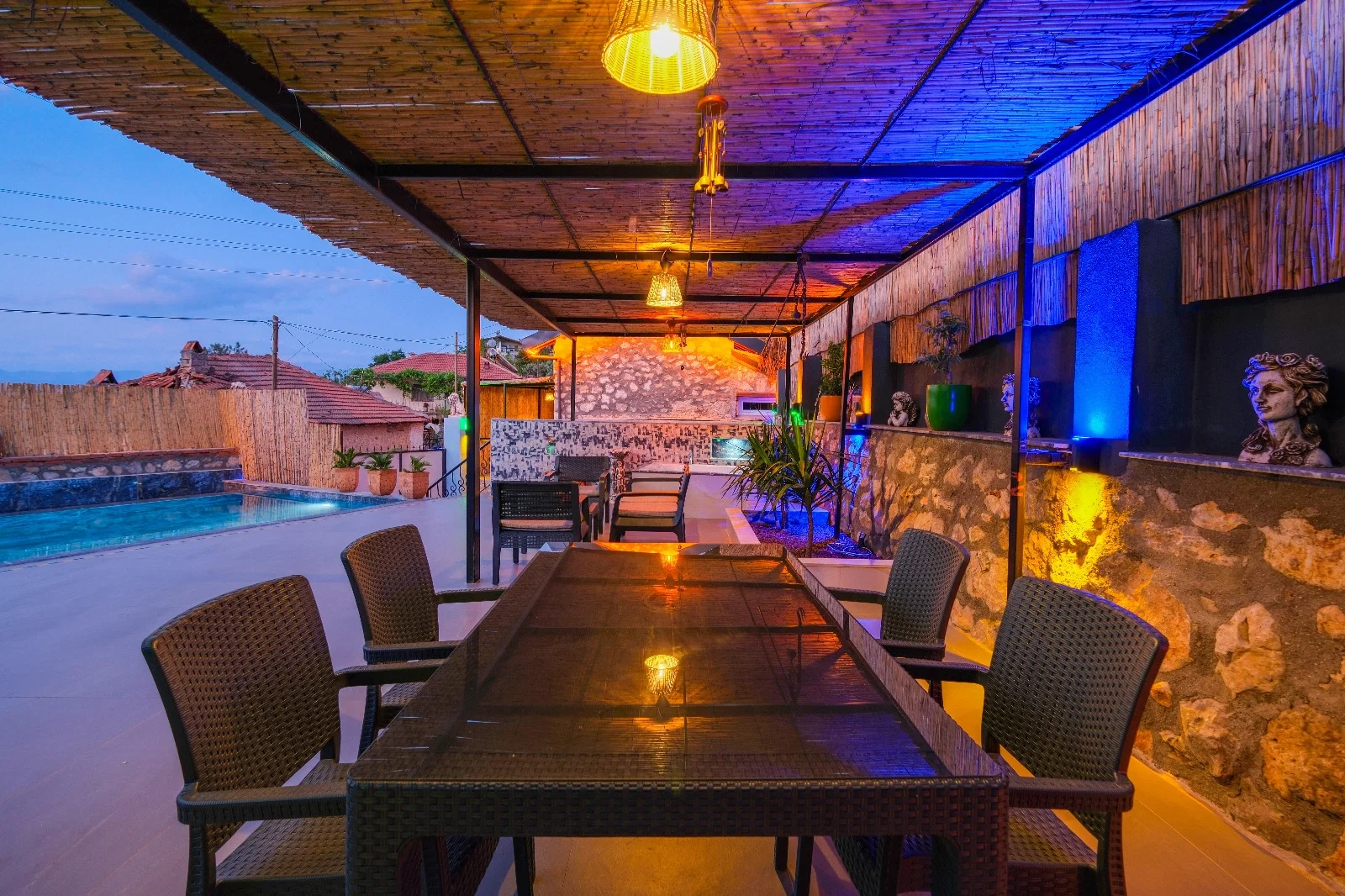 Fethiye’de jakuzili kiralık villa, fotoğraf 23