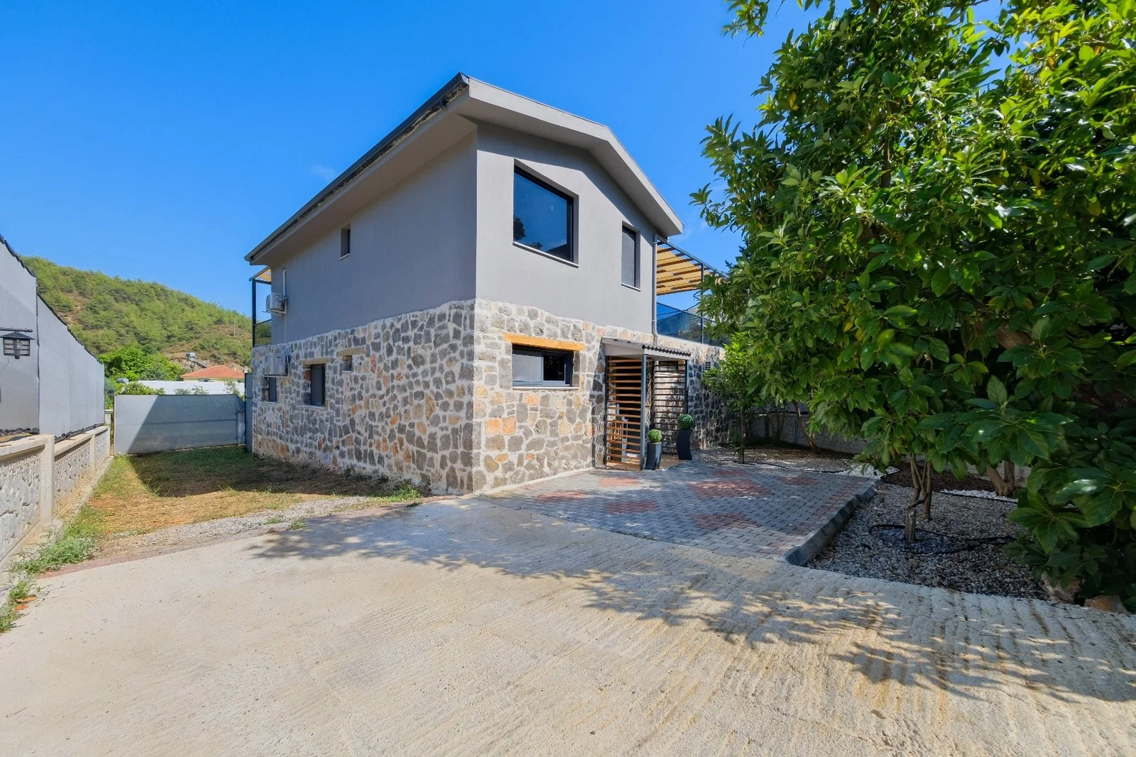 Fethiye’de korunaklı havuzlu kiralık villa, fotoğraf 7
