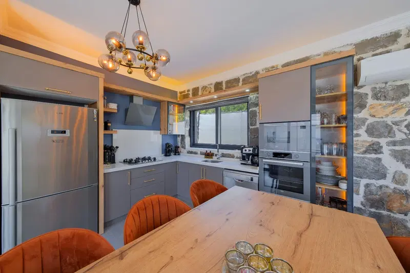 Fethiye’de korunaklı havuzlu kiralık villa, fotoğraf 19