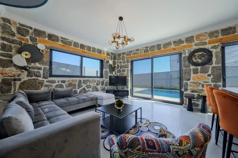 Fethiye’de çocuk havuzlu kiralık villa, fotoğraf 14