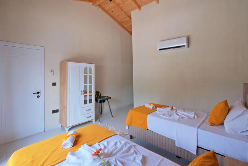 Fethiye’de korunaklı havuzlu kiralık villa, fotoğraf 22