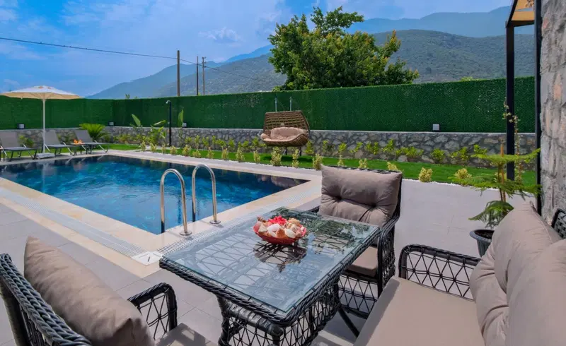 Fethiye’de bahçeli kiralık villa, fotoğraf 10