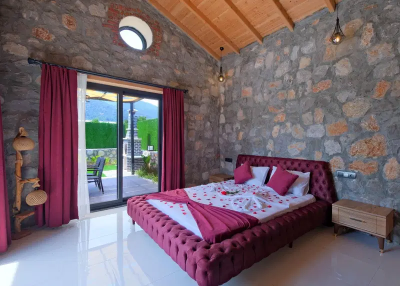 Fethiye’de jakuzili kiralık villa, fotoğraf 16
