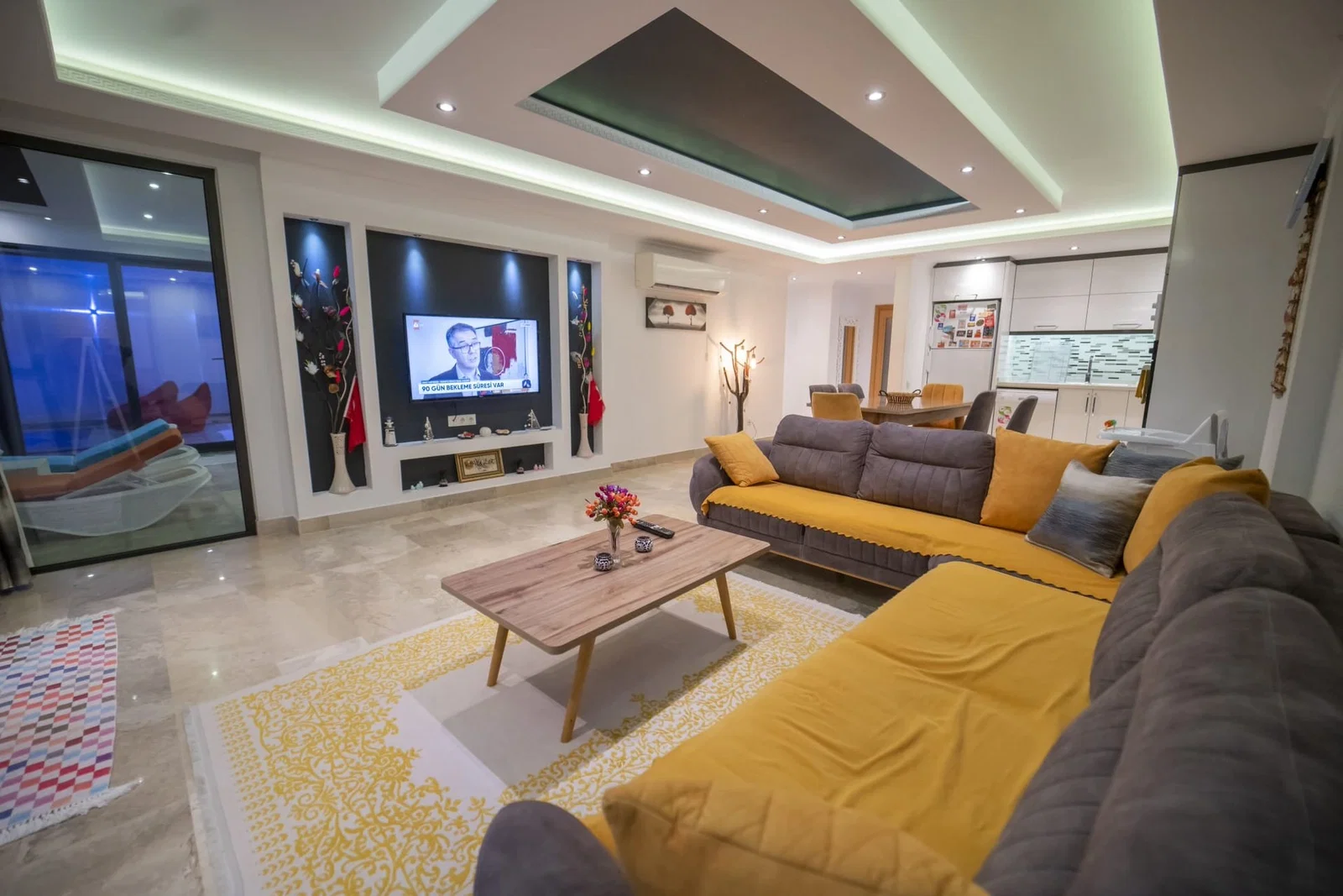 Üzümlü’de korunaklı havuzlu kiralık villa, fotoğraf 19