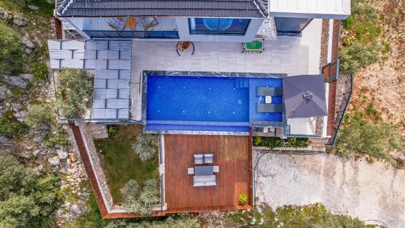 Üzümlü’de doğa içinde kiralık villa, fotoğraf 5